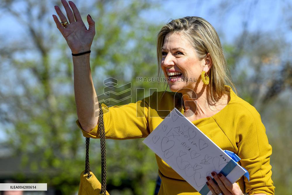 Queen Maxima at the start of the Community Center Week - Netherlands