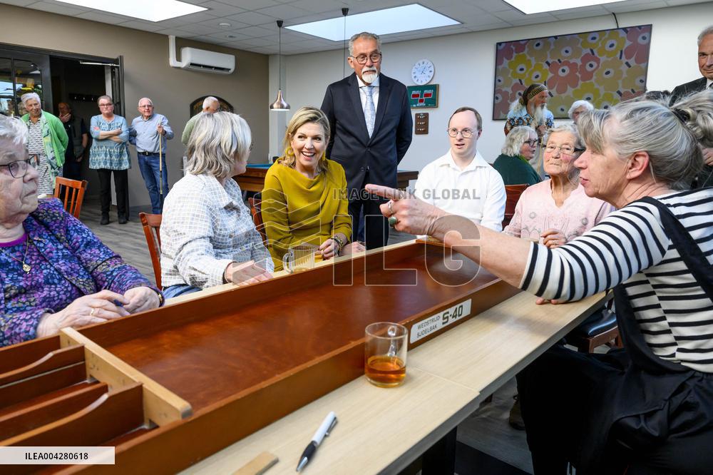 Queen Maxima at the start of the Community Center Week - Netherlands