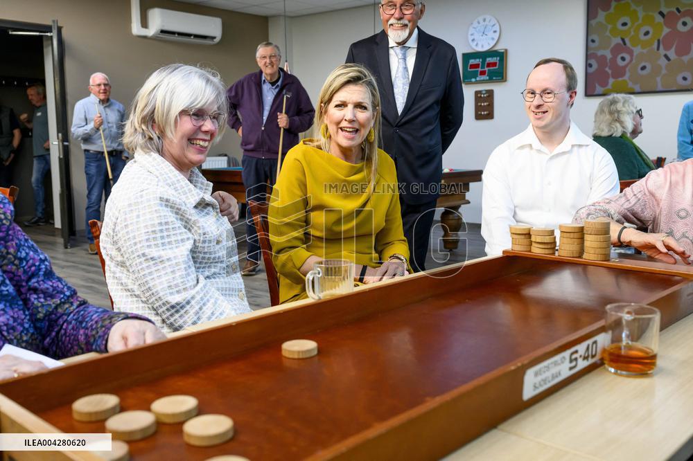 Queen Maxima at the start of the Community Center Week - Netherlands