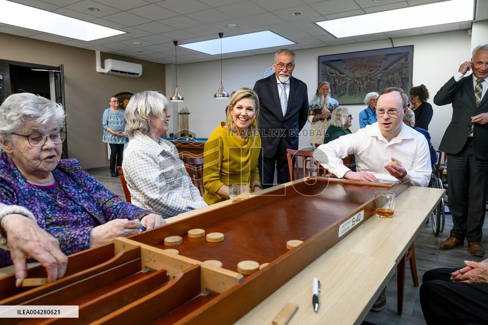 Queen Maxima at the start of the Community Center Week - Netherlands