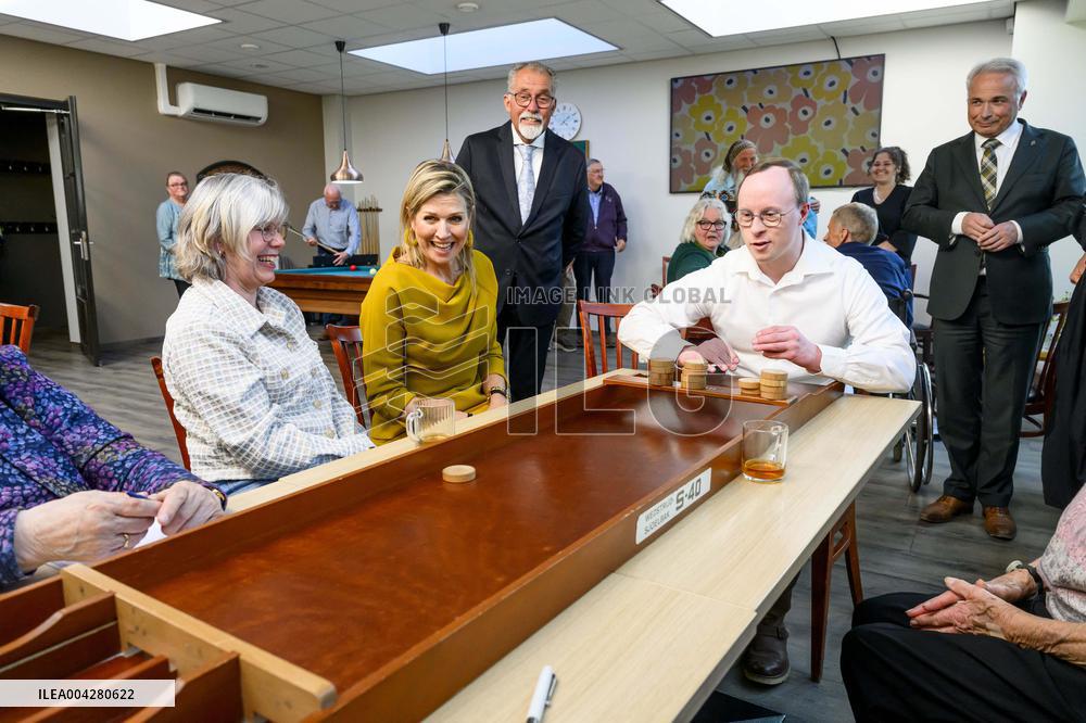 Queen Maxima at the start of the Community Center Week - Netherlands