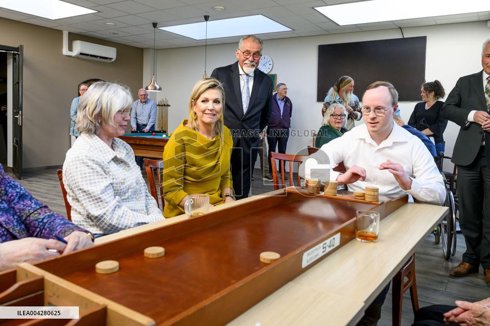 Queen Maxima at the start of the Community Center Week - Netherlands