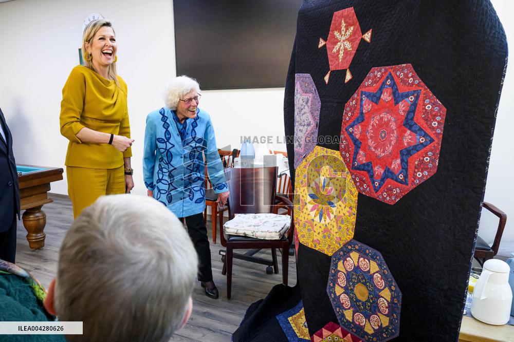 Queen Maxima at the start of the Community Center Week - Netherlands