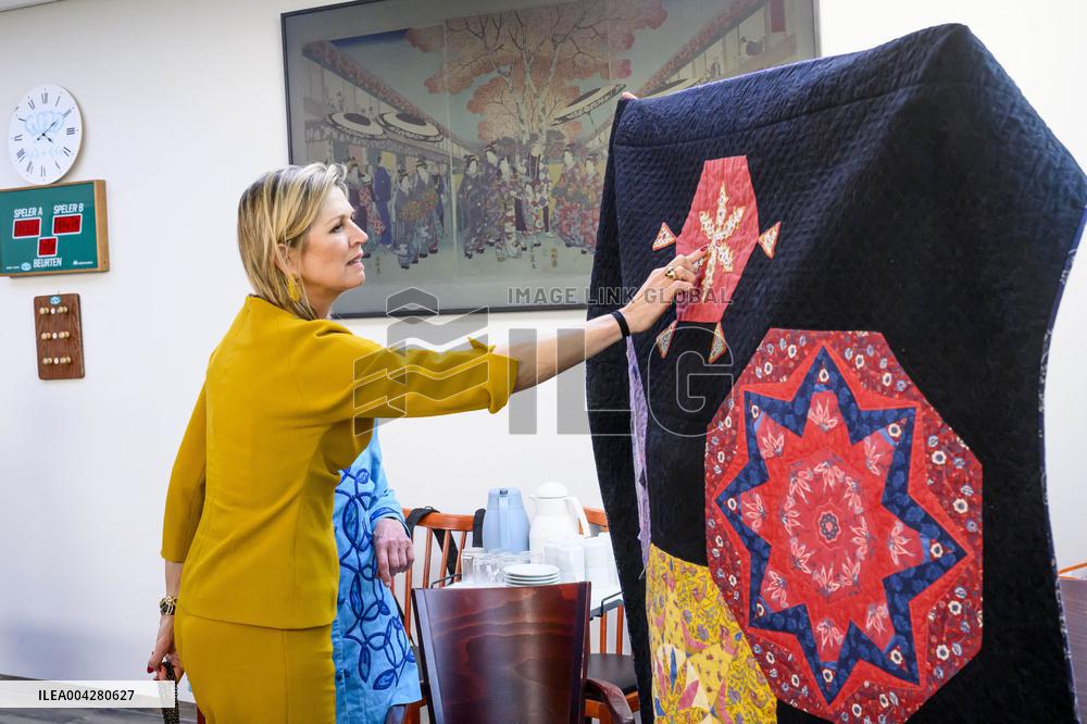 Queen Maxima at the start of the Community Center Week - Netherlands