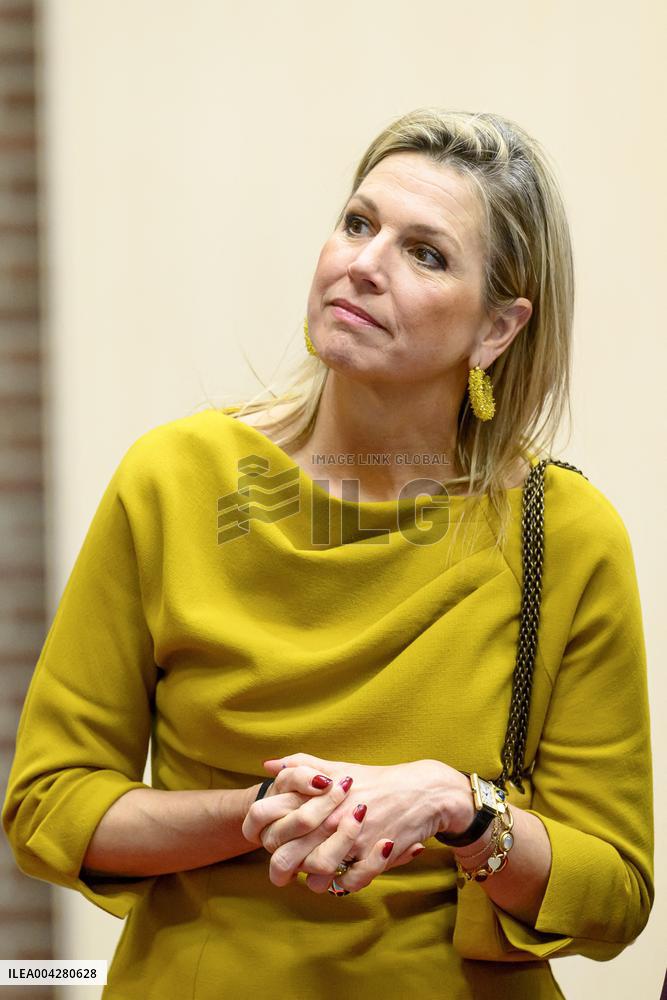 Queen Maxima at the start of the Community Center Week - Netherlands