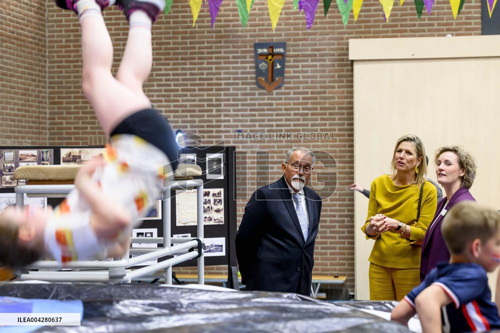 Queen Maxima at the start of the Community Center Week - Netherlands