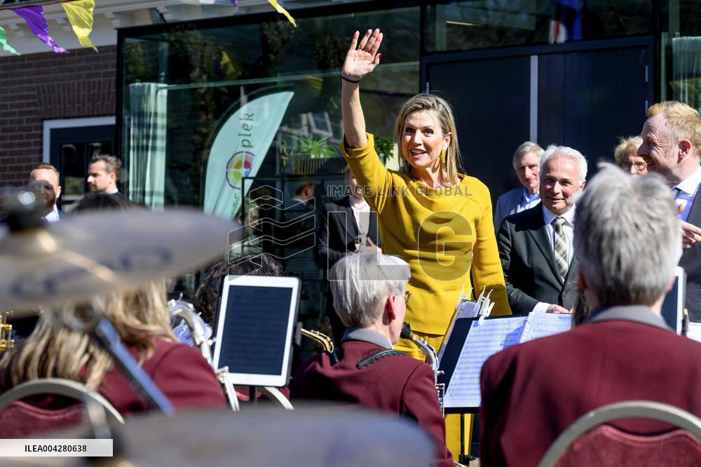 Queen Maxima at the start of the Community Center Week - Netherlands