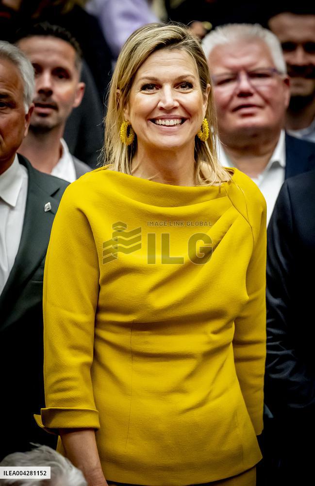 Queen Maxima at the start of the Community Center Week - Netherlands