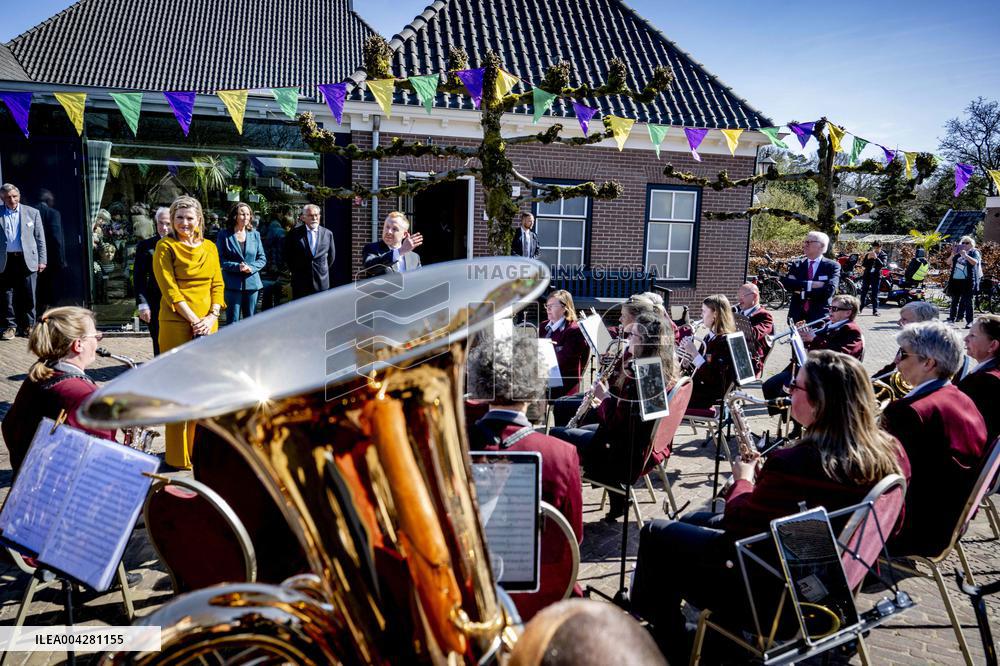Queen Maxima at the start of the Community Center Week - Netherlands