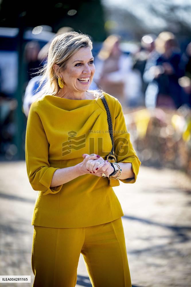 Queen Maxima at the start of the Community Center Week - Netherlands