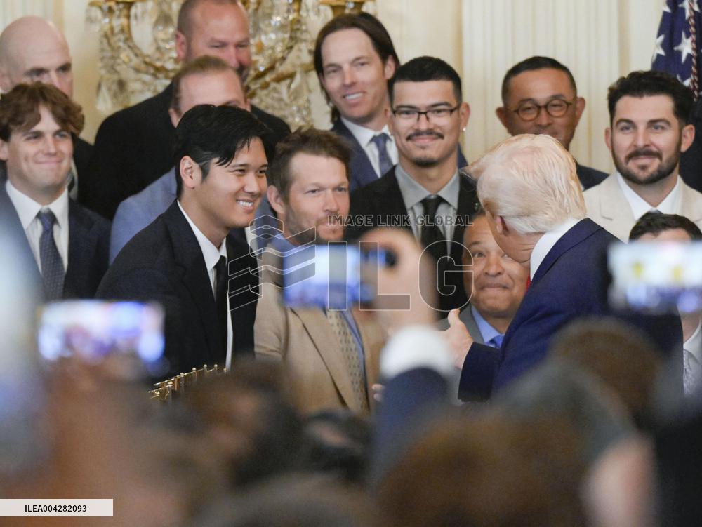 White House ceremony to honor 2024 World Series champion team