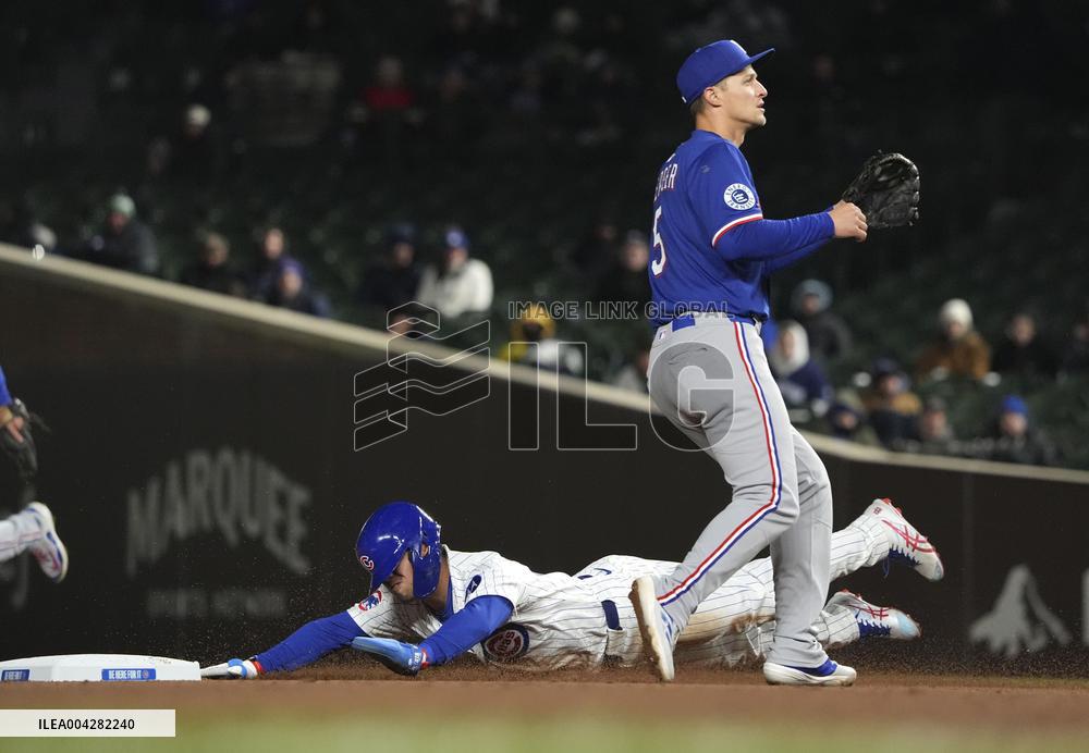 Baseball: Rangers vs. Cubs