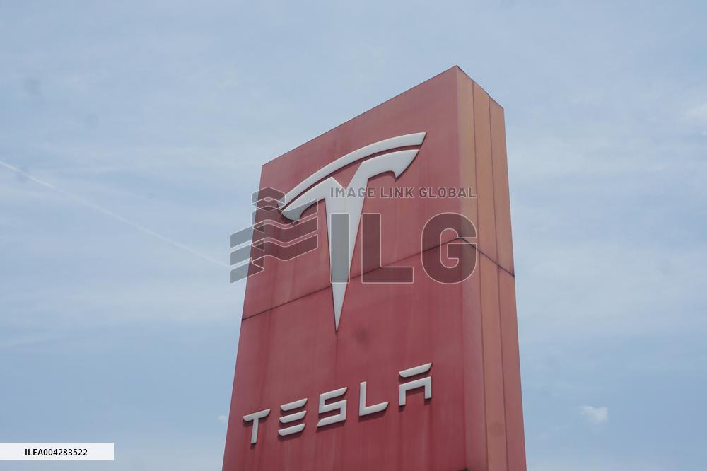 Tesla Shares Fall As Tariffs Hit