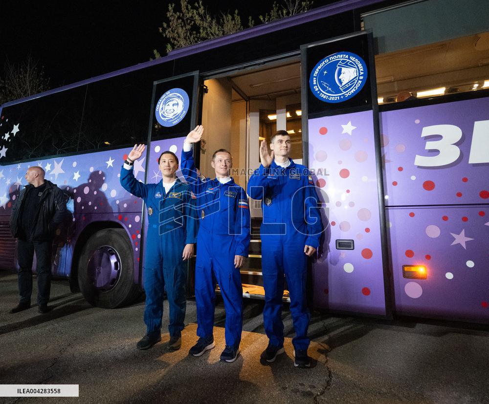 Expedition 73 Cosmonaut Hotel Departure