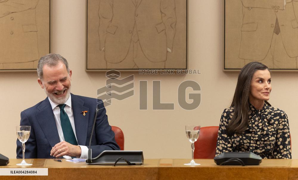 The King and Queen of Spain preside over the commemoration of the 600th anniversary of the arrival of the gypsy people in Spain