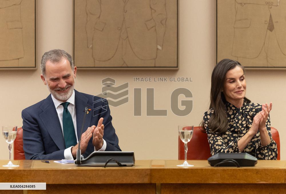 The King and Queen of Spain preside over the commemoration of the 600th anniversary of the arrival of the gypsy people in Spain