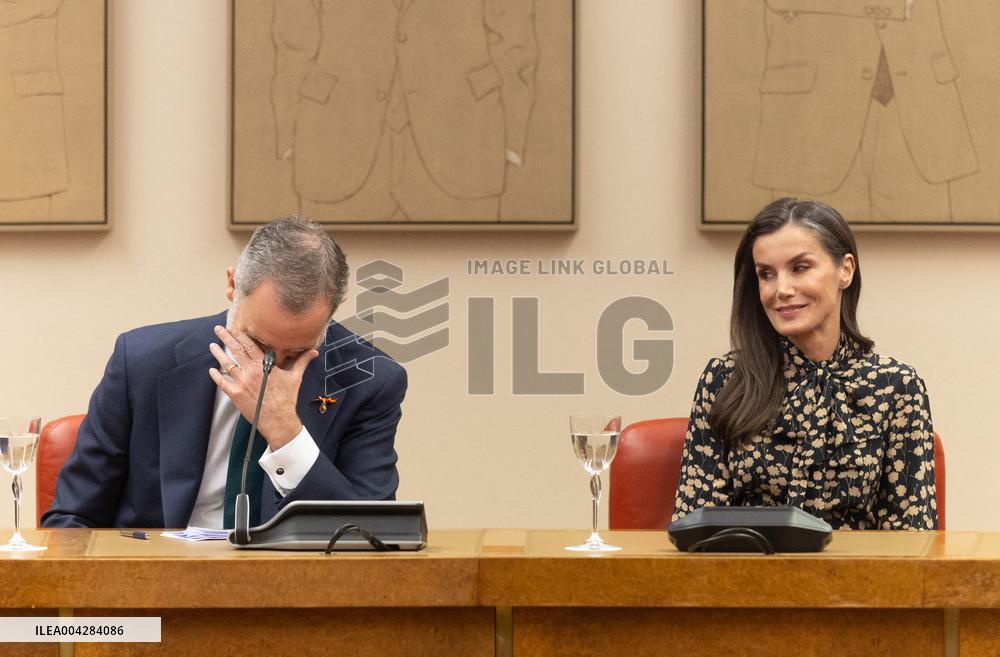The King and Queen of Spain preside over the commemoration of the 600th anniversary of the arrival of the gypsy people in Spain
