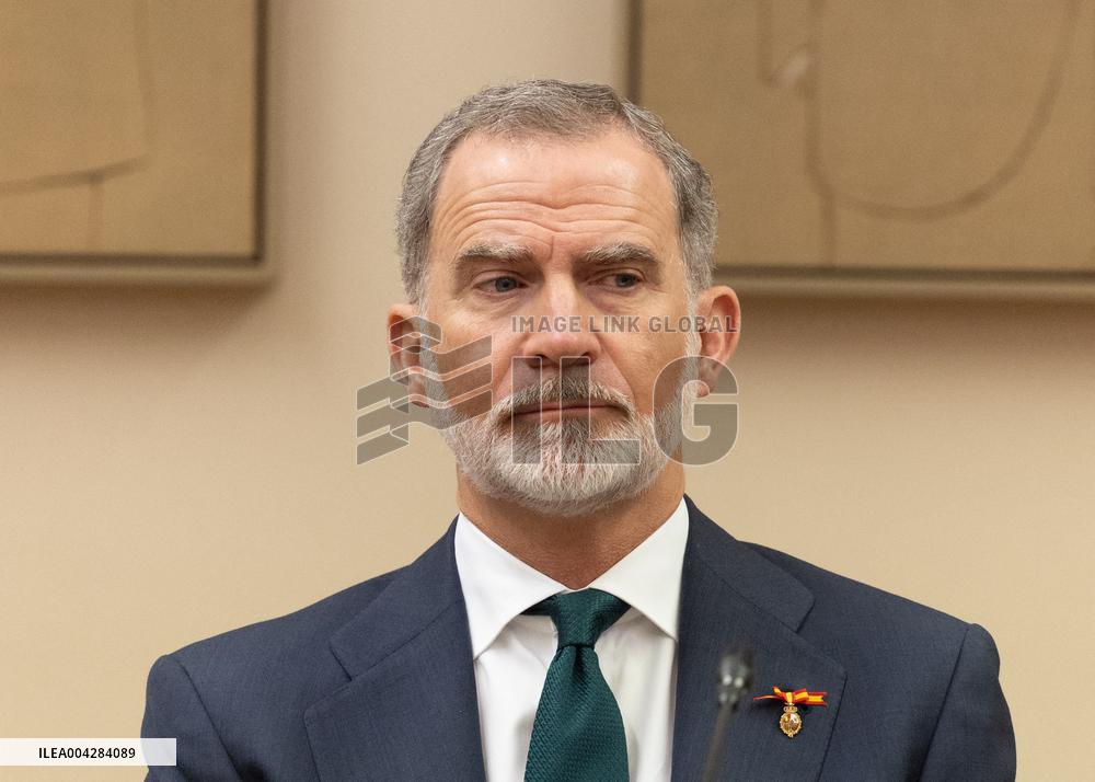 The King and Queen of Spain preside over the commemoration of the 600th anniversary of the arrival of the gypsy people in Spain
