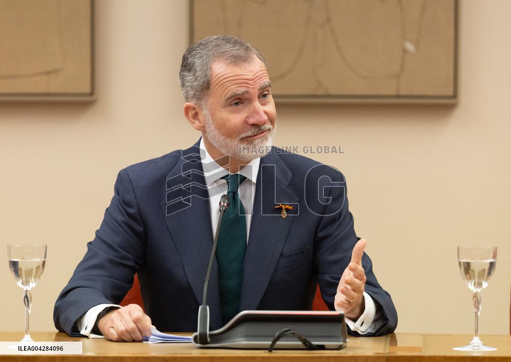 The King and Queen of Spain preside over the commemoration of the 600th anniversary of the arrival of the gypsy people in Spain
