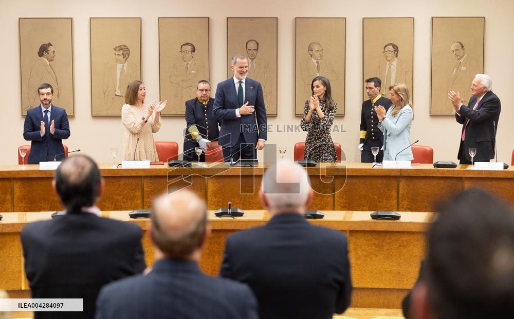 The King and Queen of Spain preside over the commemoration of the 600th anniversary of the arrival of the gypsy people in Spain
