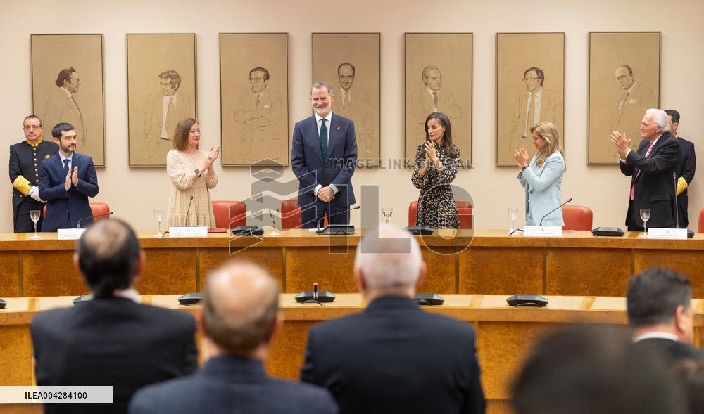 The King and Queen of Spain preside over the commemoration of the 600th anniversary of the arrival of the gypsy people in Spain