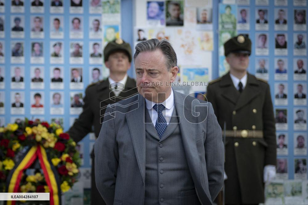 Meeting Between the President of Ukraine and the Prime Minister of Belgium in Kyiv