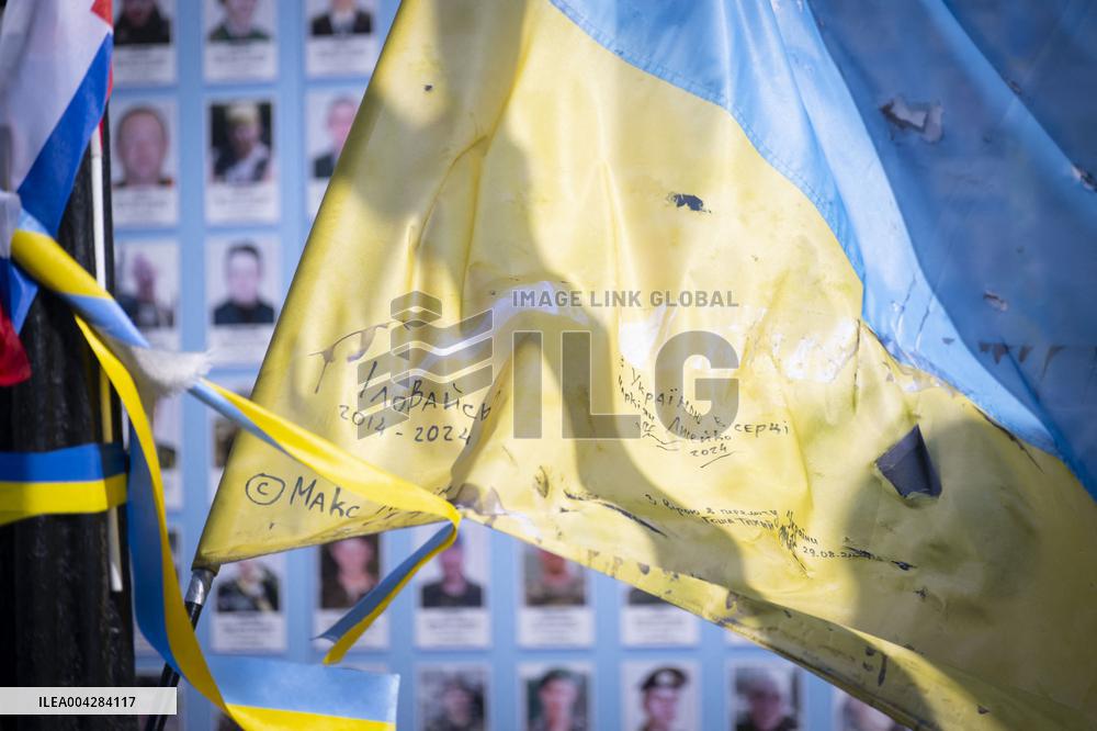 Meeting Between the President of Ukraine and the Prime Minister of Belgium in Kyiv