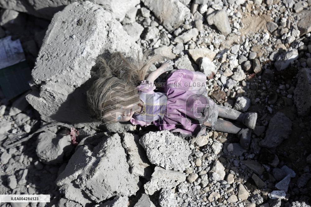 US Airstrikes In Sanaa - Yemen