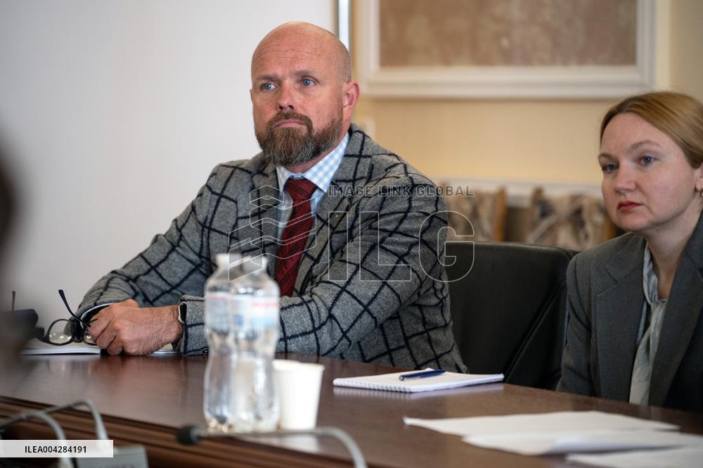 Andrii Nadzhos meets with OSCE High Commissioner