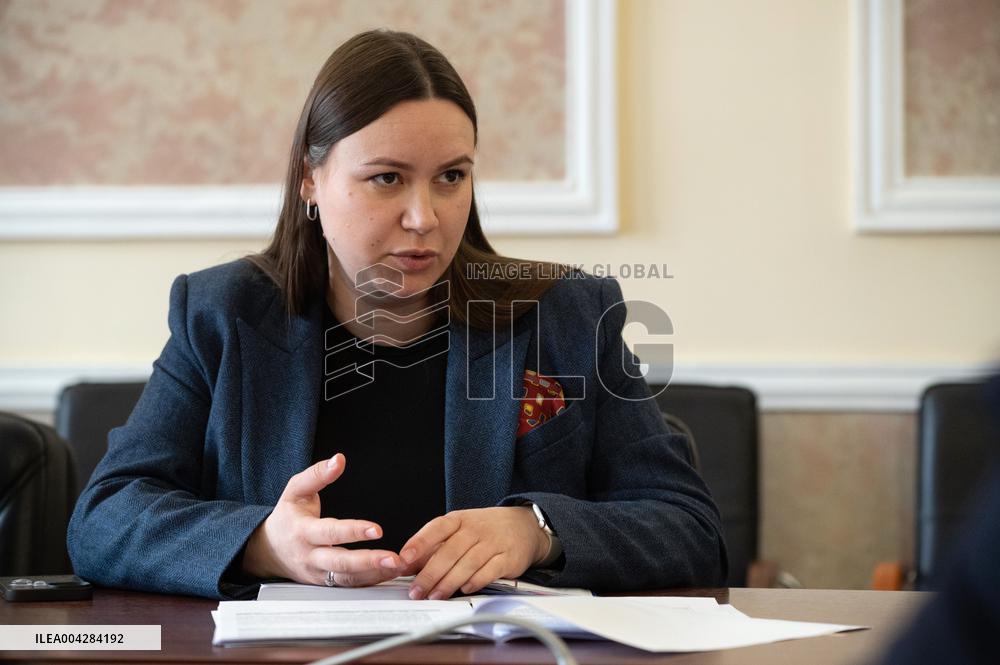 Andrii Nadzhos meets with OSCE High Commissioner