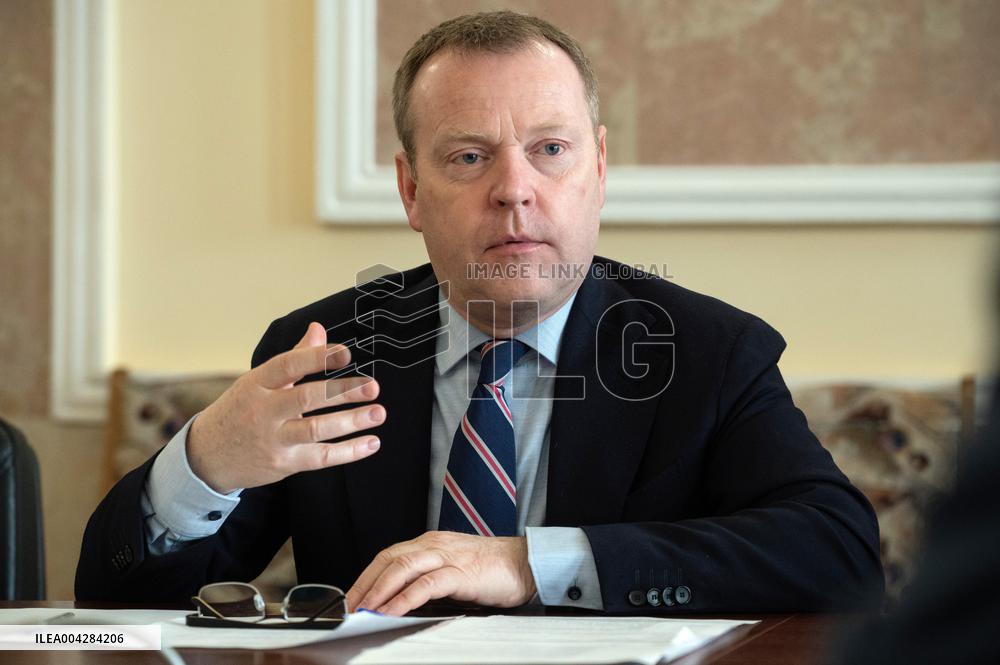 Andrii Nadzhos meets with OSCE High Commissioner
