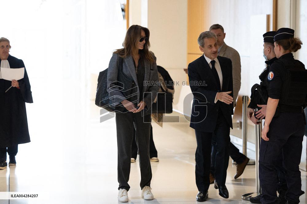 Trial for illegal campaign financing from Lybia - Paris RL