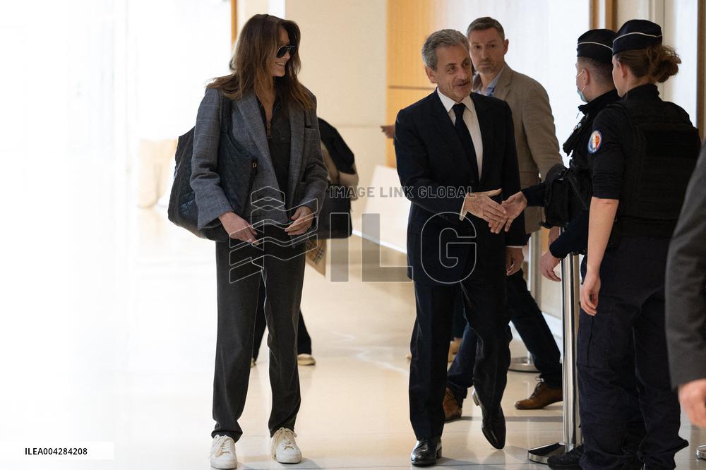 Trial for illegal campaign financing from Lybia - Paris RL