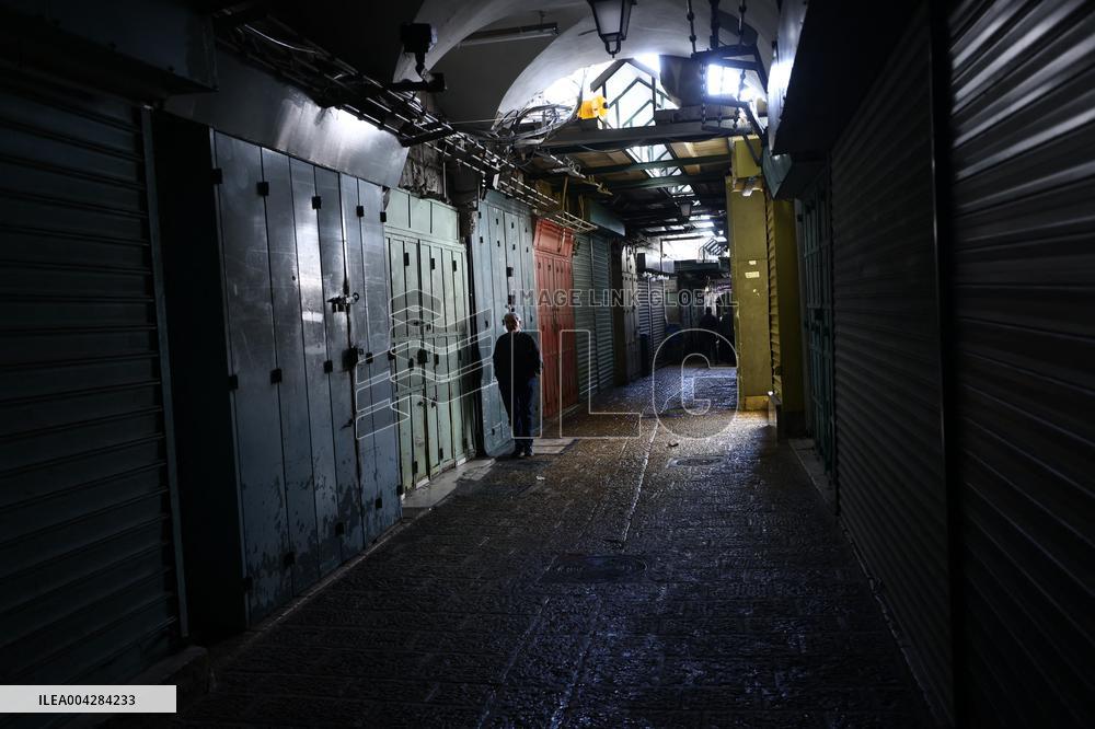 Palestinians general strike across West Bank and East Jerusalem