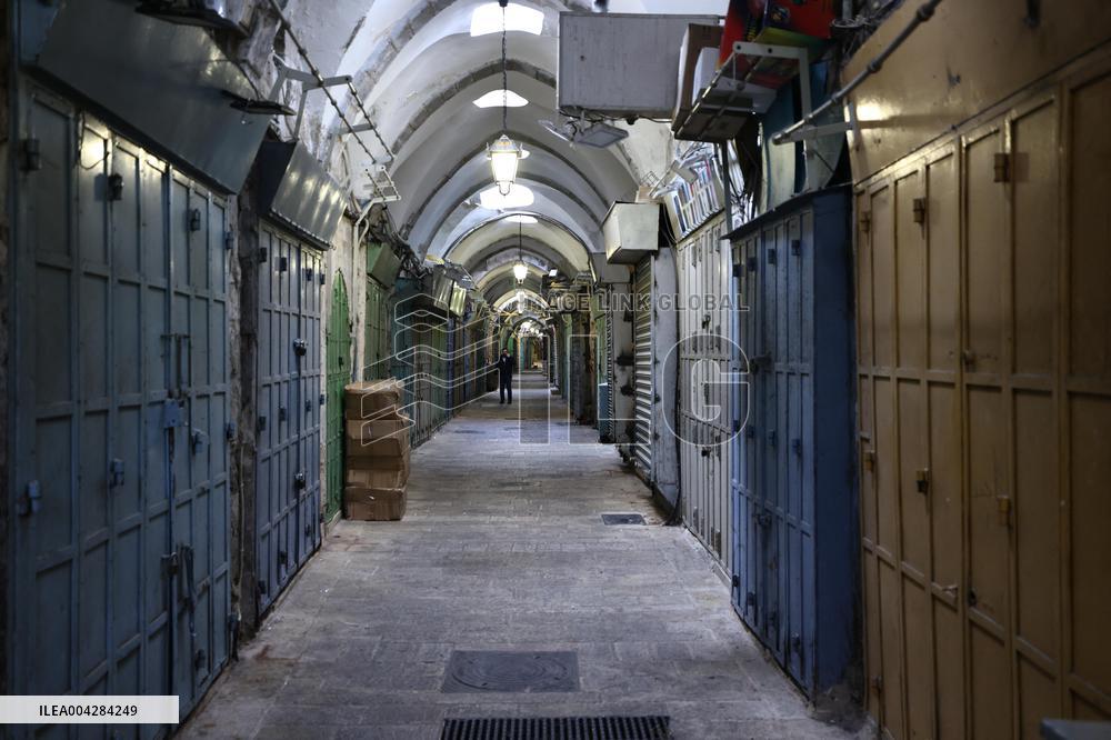 Palestinians general strike across West Bank and East Jerusalem