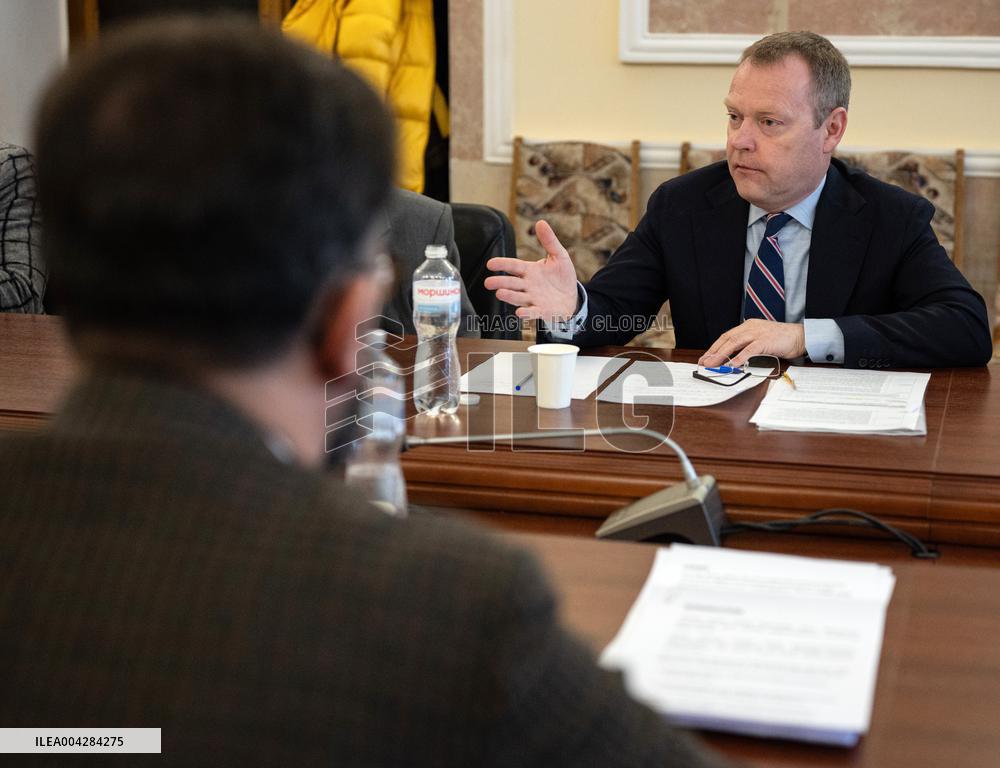 Andrii Nadzhos meets with OSCE High Commissioner