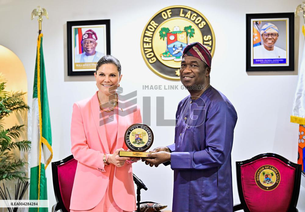 CROWN PRINCESS VICTORIA IN NIGERIA