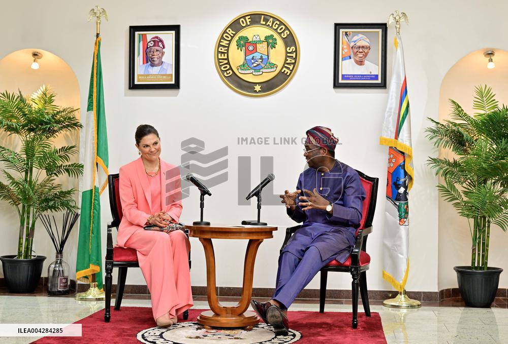 CROWN PRINCESS VICTORIA IN NIGERIA