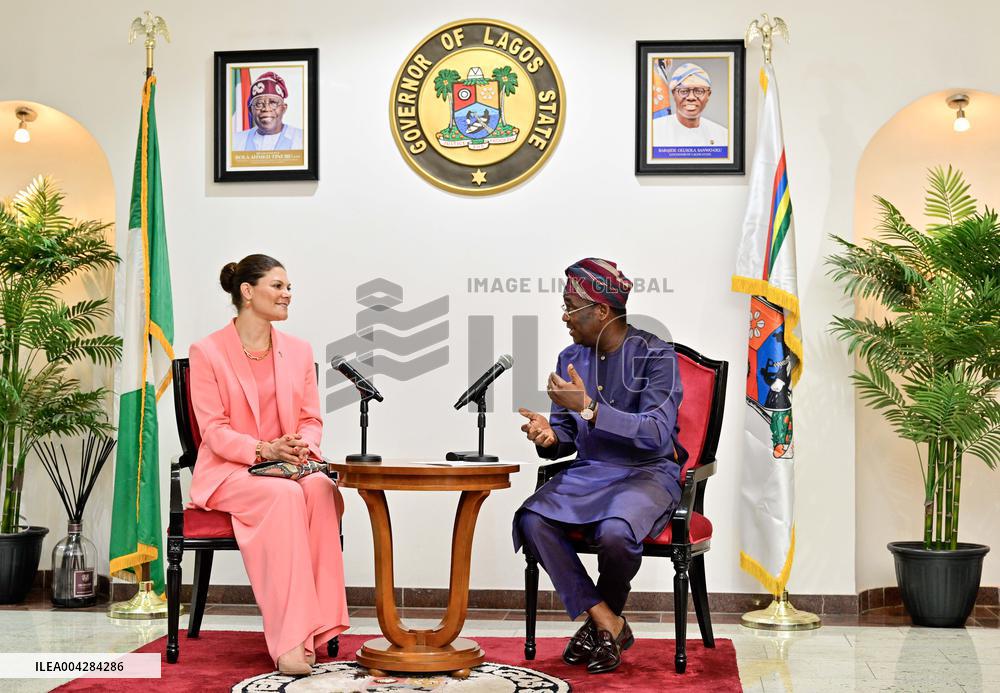 CROWN PRINCESS VICTORIA IN NIGERIA