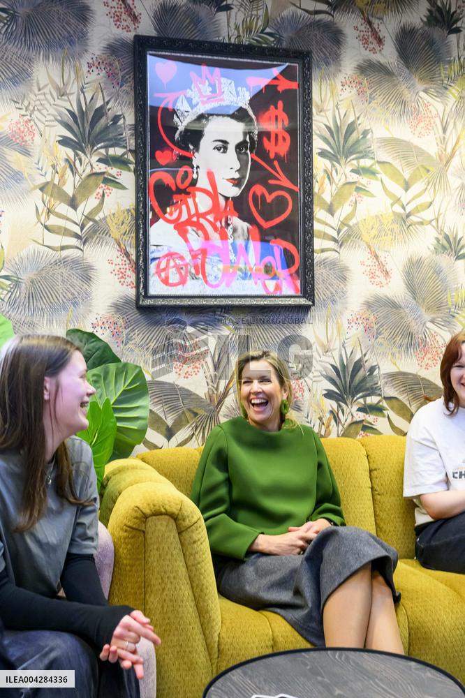 Queen Maxima Visits The Municipality Of Deventer