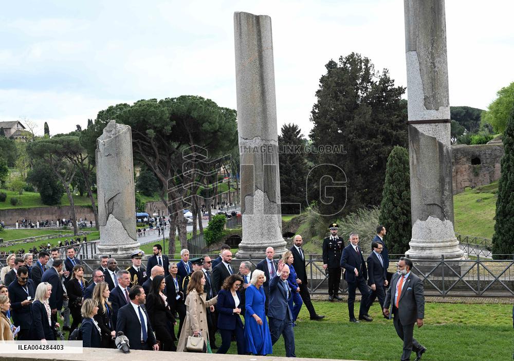 Royal Tour of Italy - Day Two