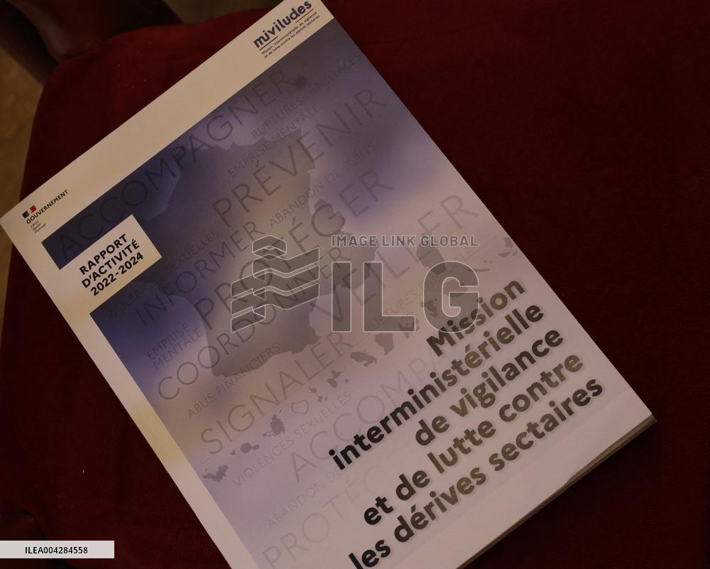 Submission of the MIVILUDE Report - Paris