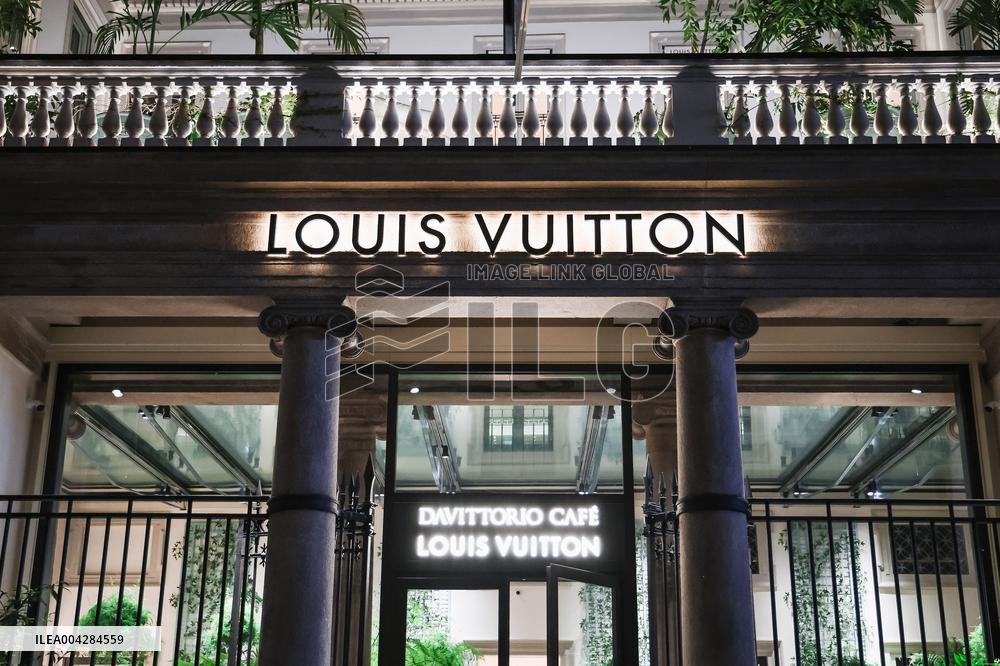 Louis Vuitton Reopens Historic Milan Boutique with Café and Restaurant - Italy