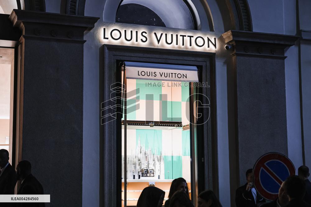 Louis Vuitton Reopens Historic Milan Boutique with Café and Restaurant - Italy