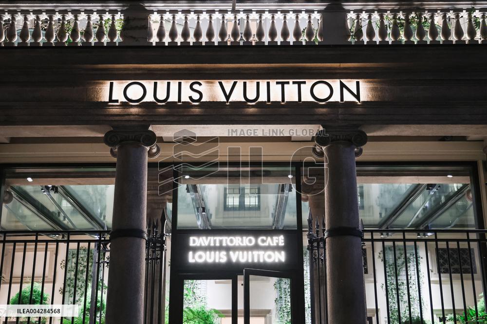 Louis Vuitton Reopens Historic Milan Boutique with Café and Restaurant - Italy