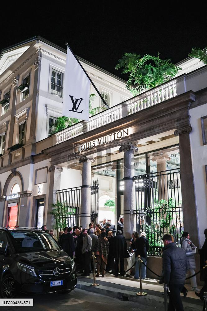 Louis Vuitton Reopens Historic Milan Boutique with Café and Restaurant - Italy
