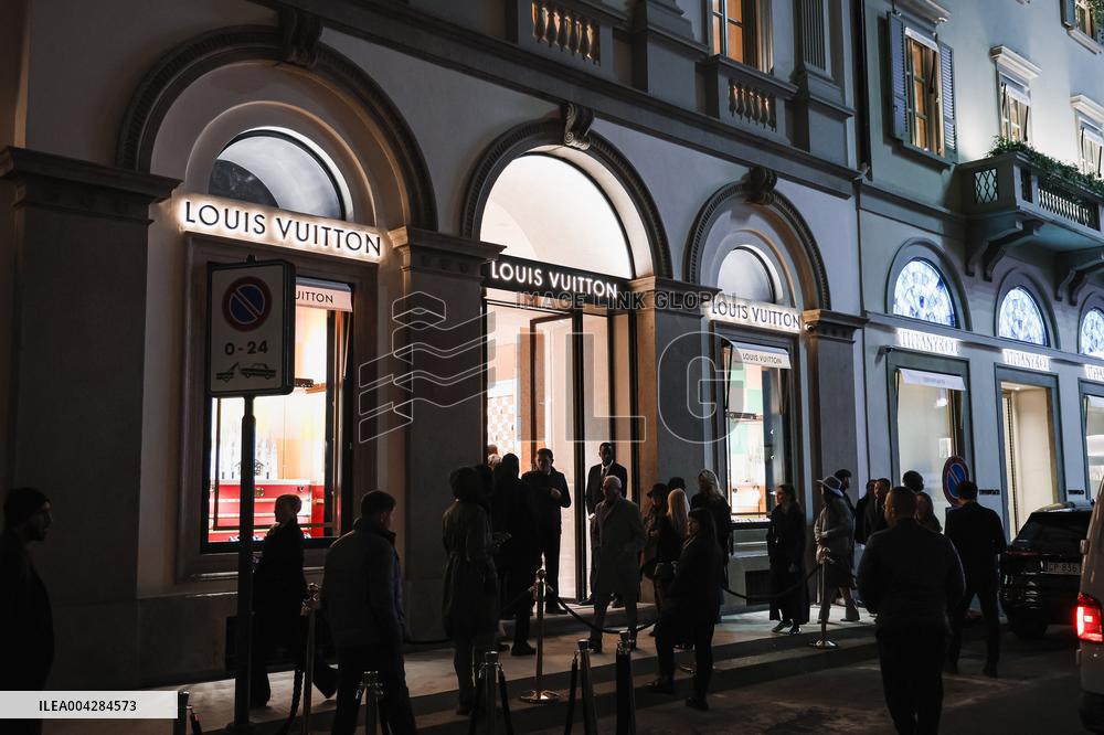 Louis Vuitton Reopens Historic Milan Boutique with Café and Restaurant - Italy