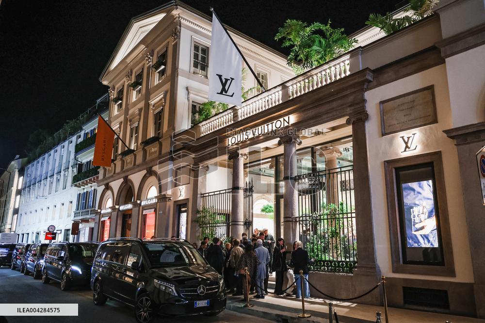 Louis Vuitton Reopens Historic Milan Boutique with Café and Restaurant - Italy