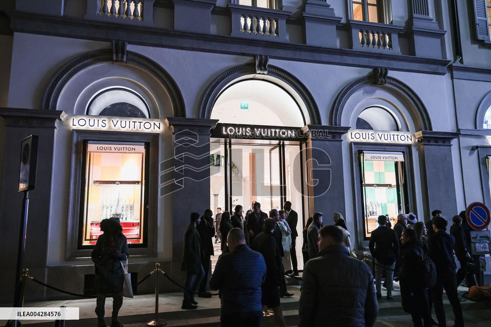 Louis Vuitton Reopens Historic Milan Boutique with Café and Restaurant - Italy