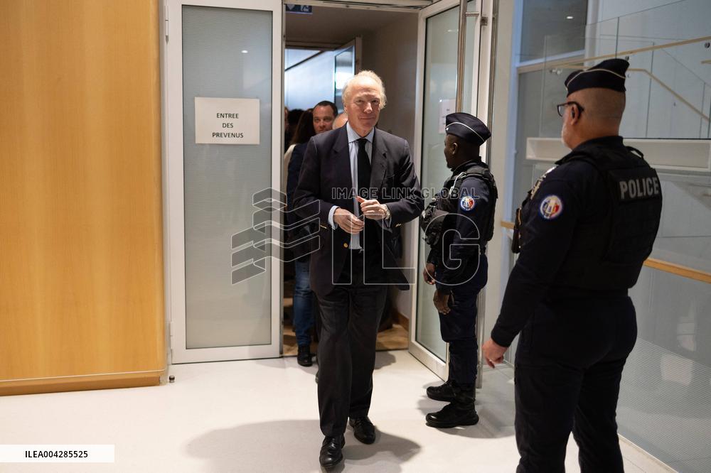 Trial for illegal campaign financing from Lybia - Paris RL